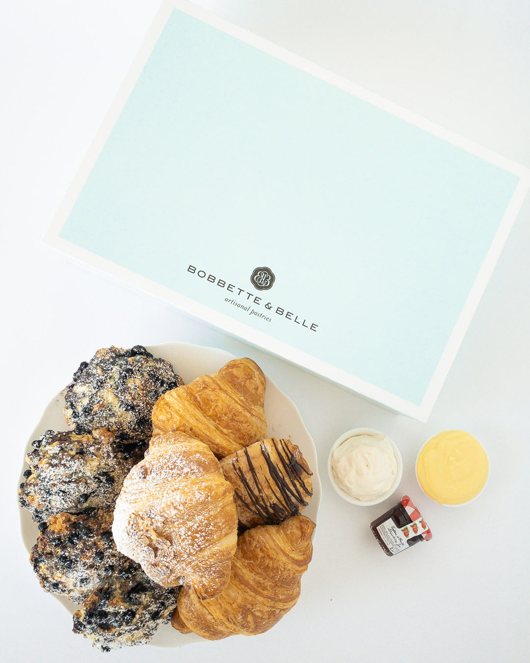 Breakfast selection of scones, muffins and loaves, by Bobbette & Belle Toronto