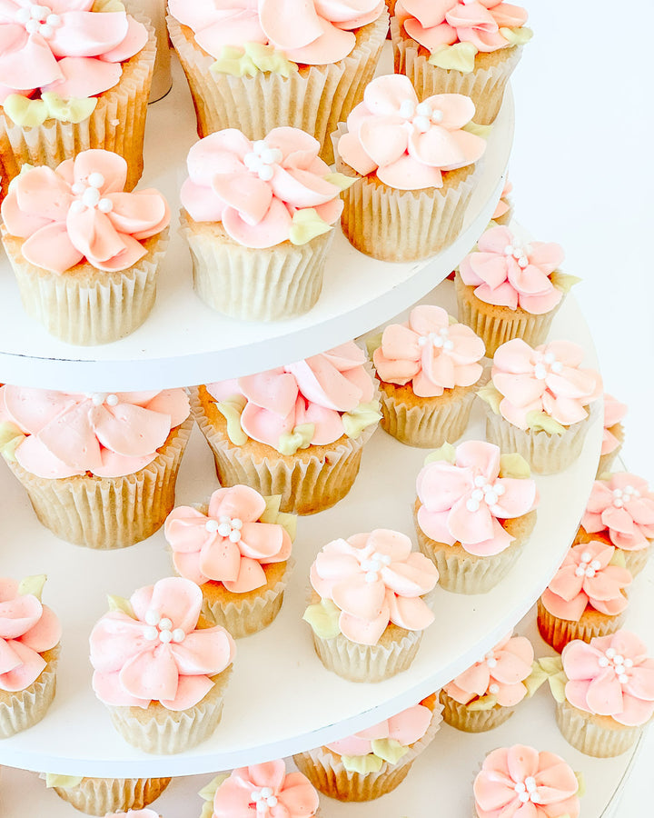 Garden in Bloom Cupcake Tower