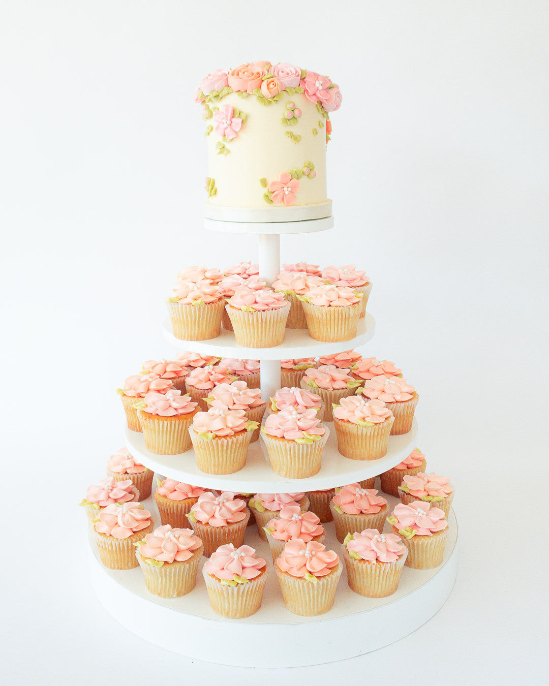 Garden in Bloom Cupcake Tower