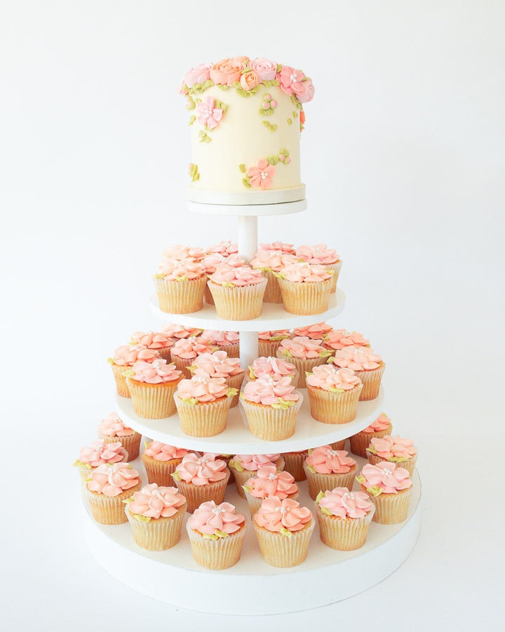 Garden in Bloom Cupcake Tower