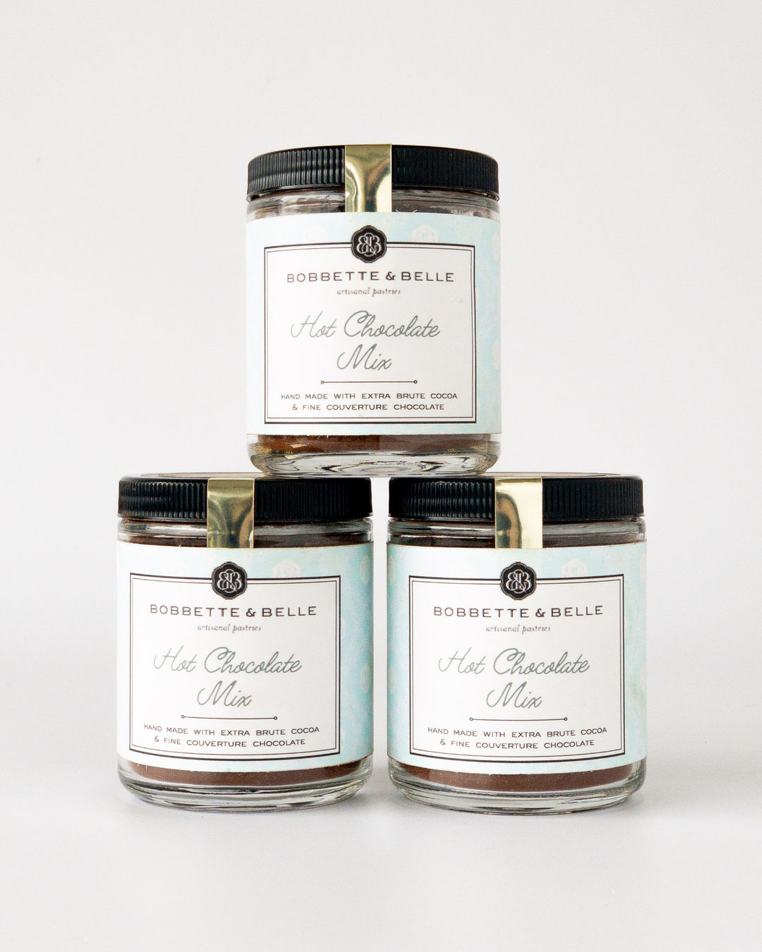 Jar of Bobbette & Belle hot chocolate mix