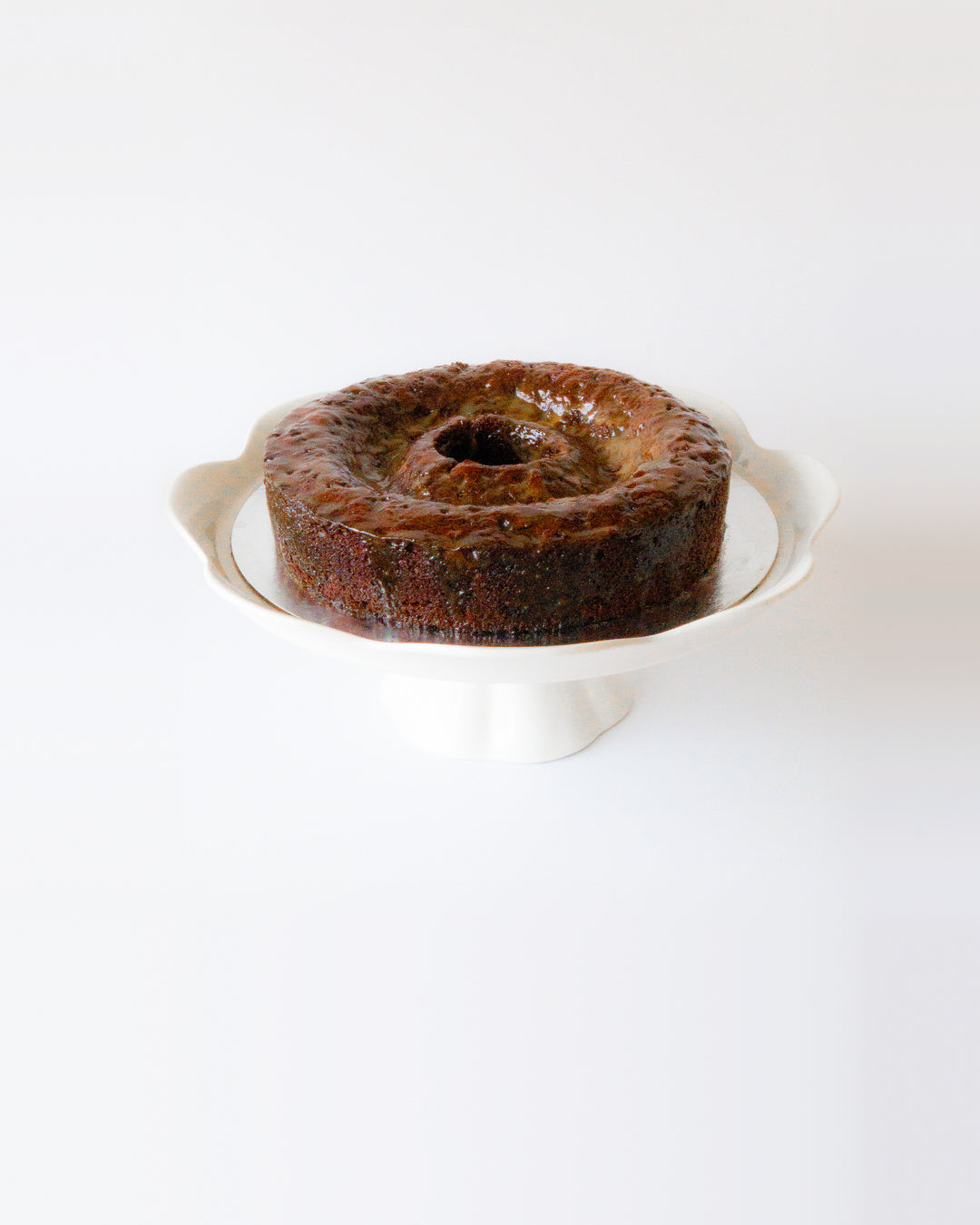Large sticky toffee pudding with bourbon caramel sauce, by Bobbette & Belle
