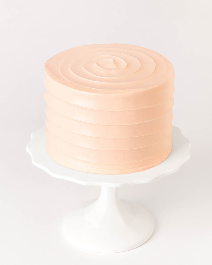 Tinted Buttercream Cake