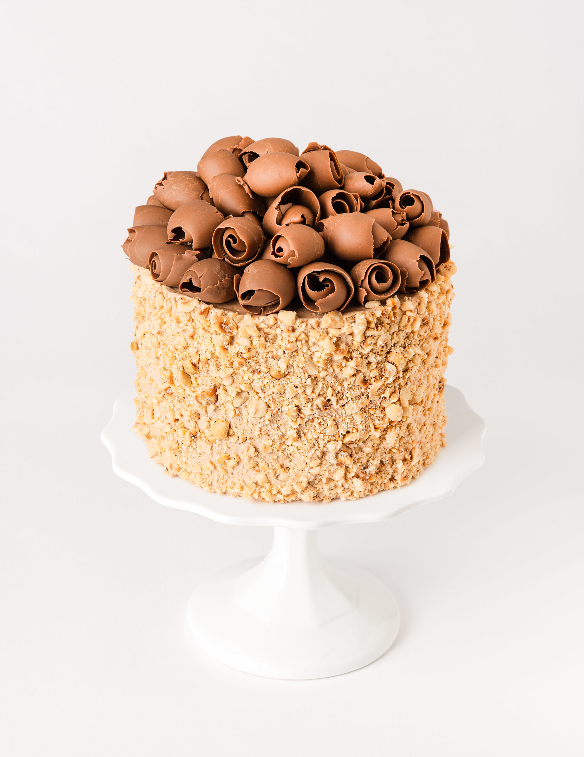 Chocolate Esterhazy Torte (Hazelnut & Chocolate Layer Cake) - Domestic  Gothess