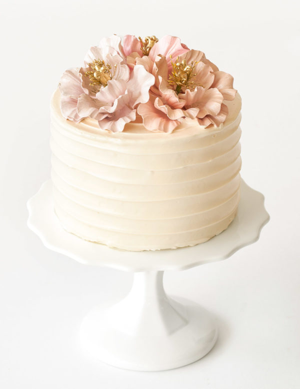 Sugar Flower Cake - Bobbette & Belle