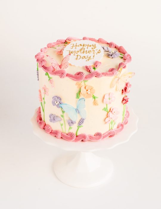 Mother’s Day Floral Cake 6″