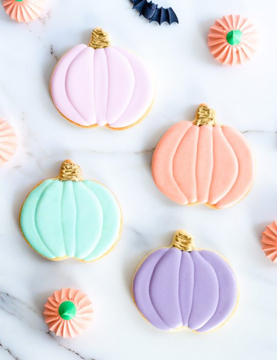 Decorative Packaged Pumpkin Cookies