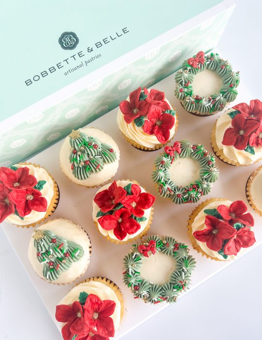 Classic Holiday Cupcakes