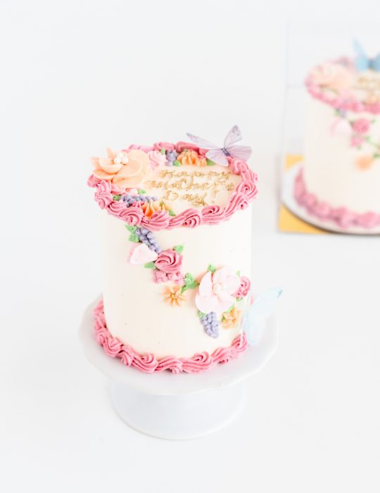 Decorative Floral Mini Cake