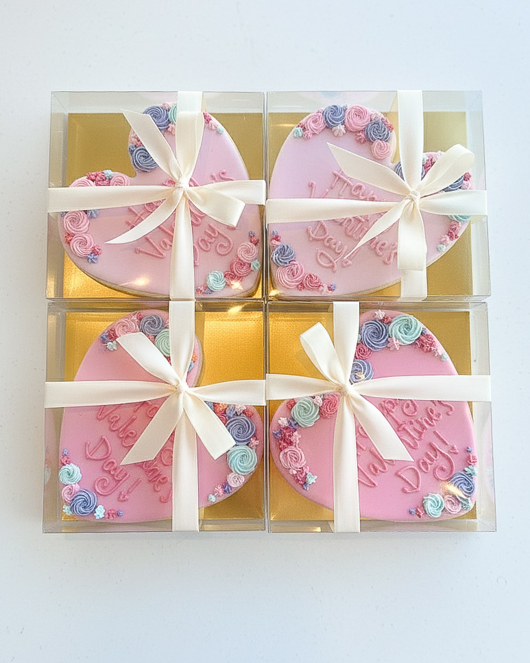 Valentine's Day Heart Boxed Cookie