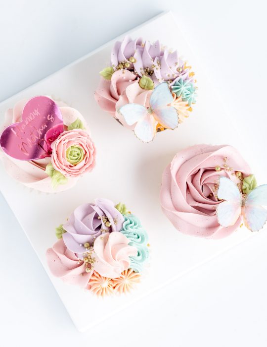 Floral Mother’s Day Cupcakes