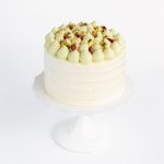 Pistachio Rhubarb Cake