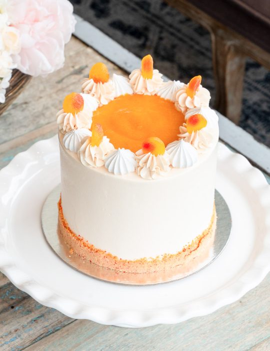 Peaches & Cream Cake