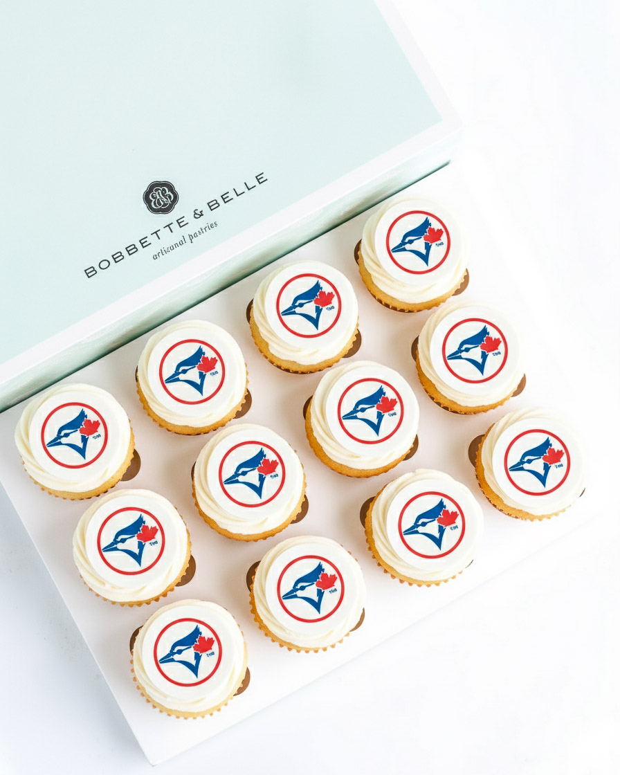 Blue Jays Cupcakes