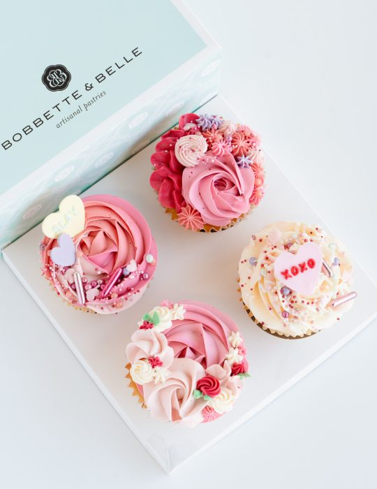 Valentine’s Day Cupcakes (4 pack)