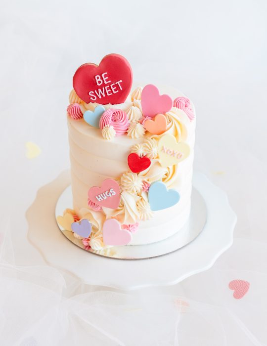 Sweetheart Cake – 4″ Valentine’s Cake for Two