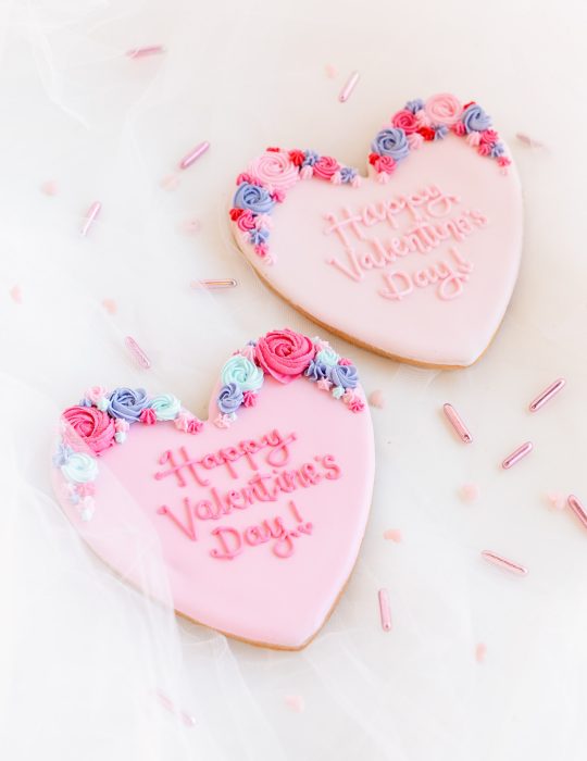 Extra Large Boxed Valentine’s Heart Cookie
