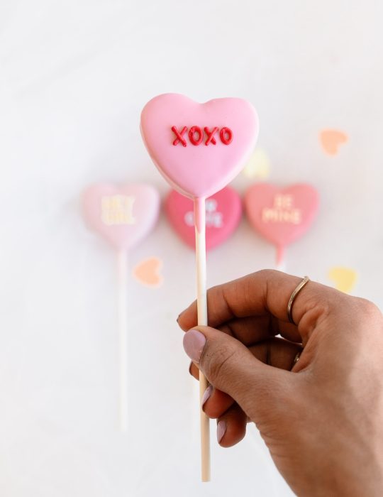 Valentine Message Cake Pops (assorted)