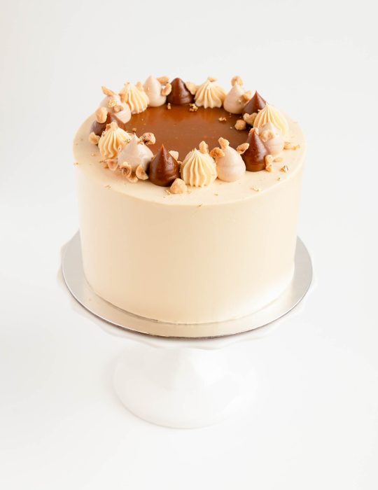 Caramel Hazelnut Dacquoise Cake – Flavour of the Month