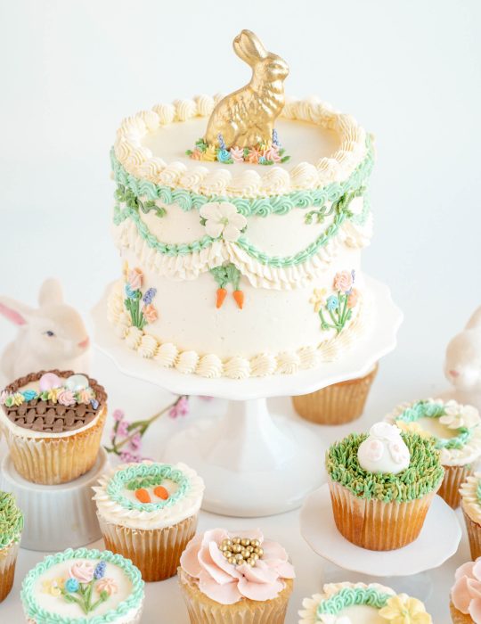 Easter Garden Cake