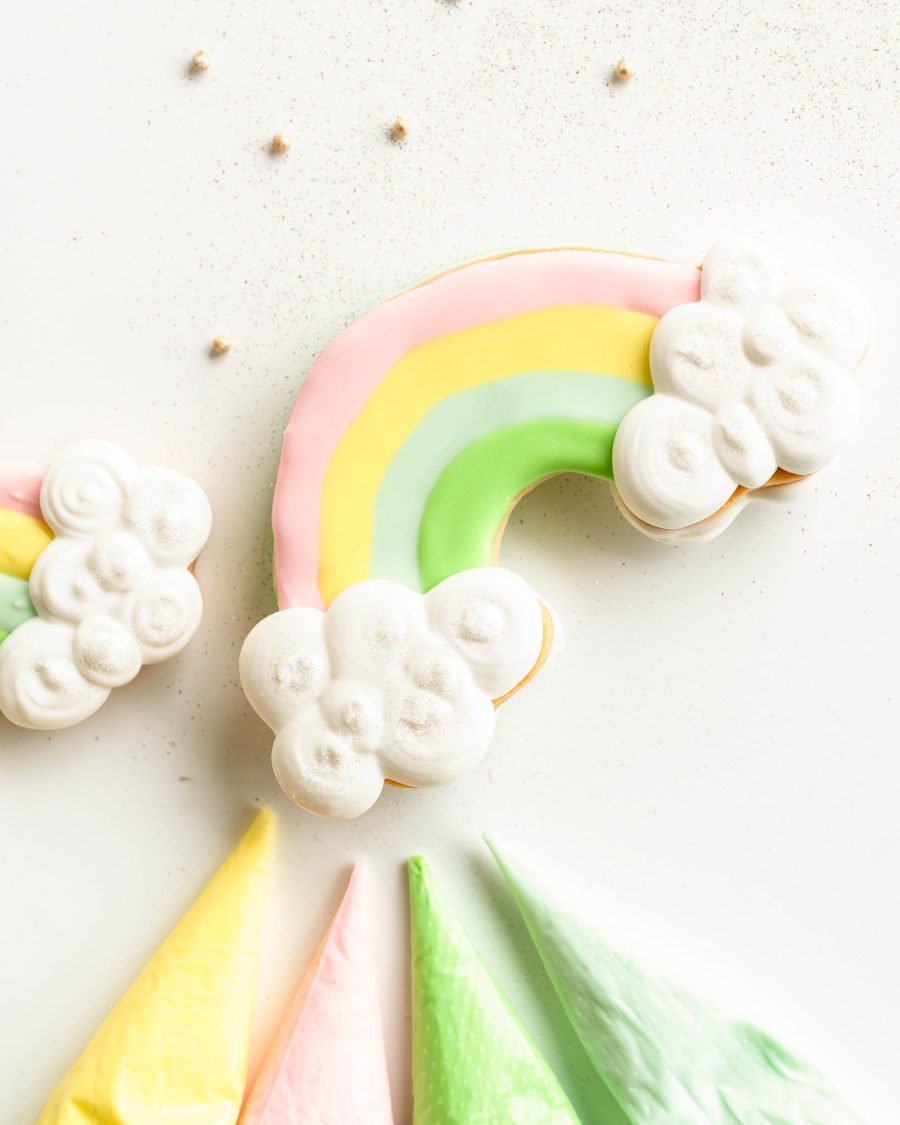 Over the Rainbow Sugar Cookies